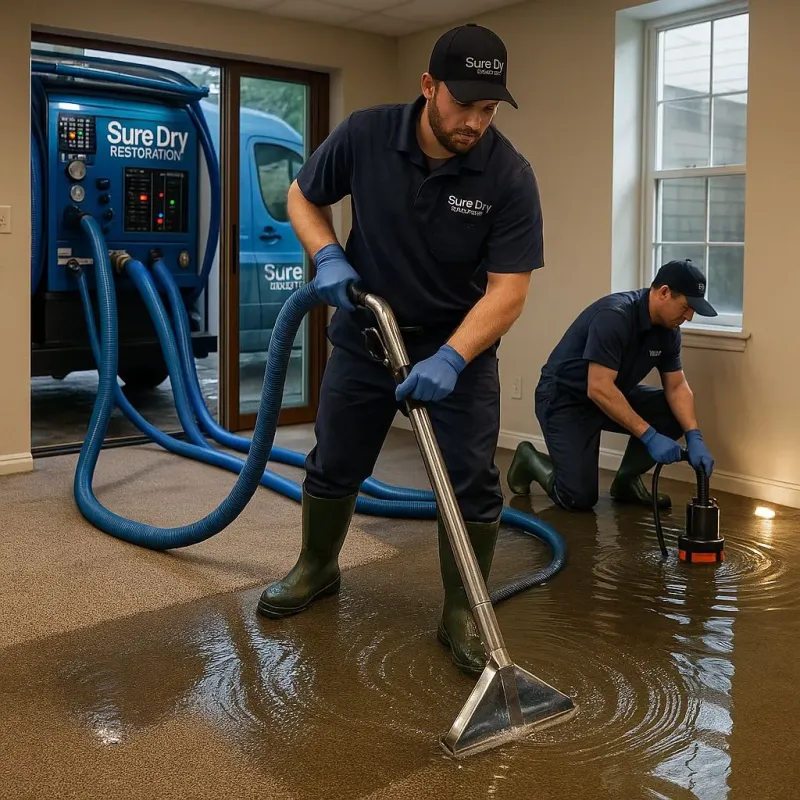 Water Extraction and Removal process in Cheboygan, MI
